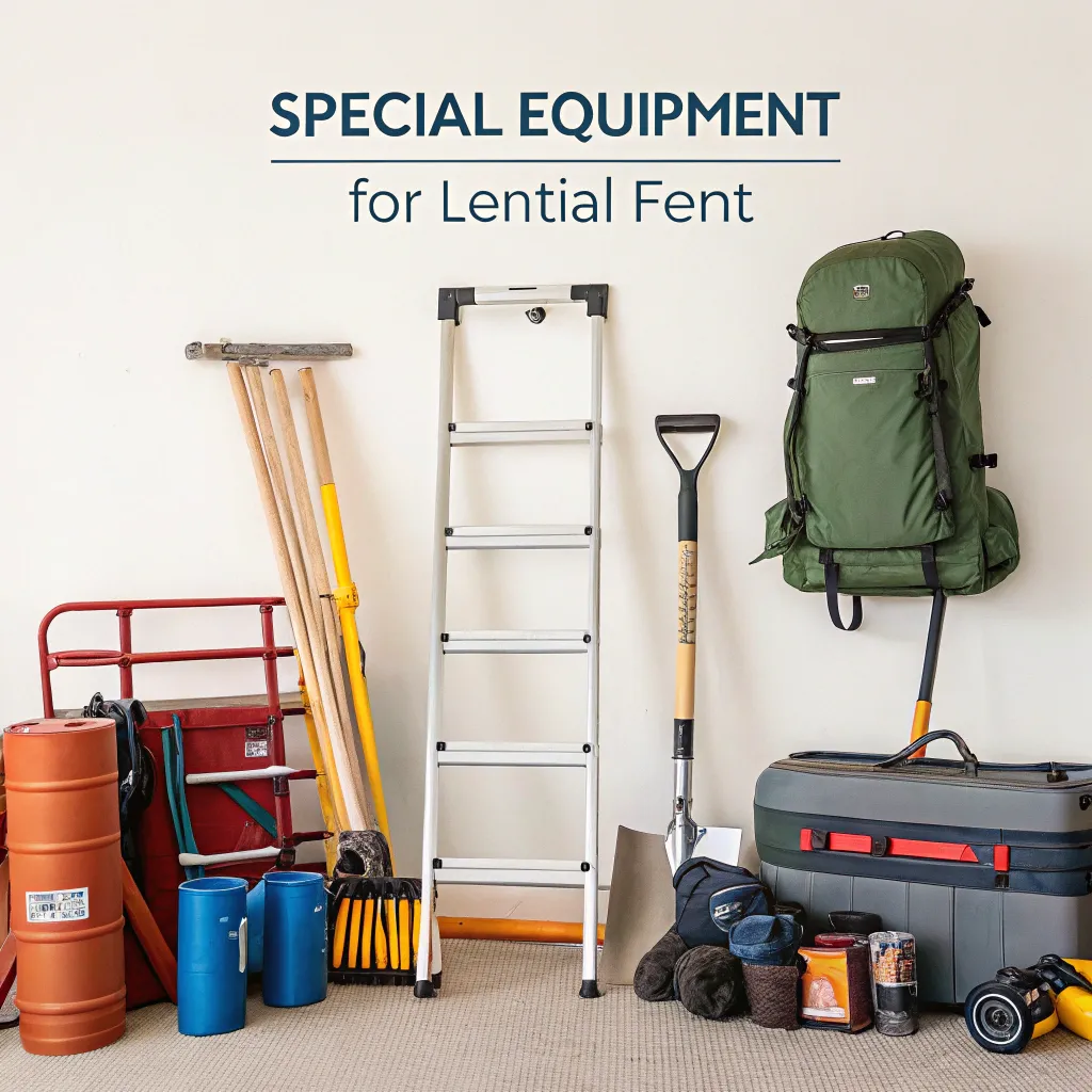 Various Special Equipment Available for Rent